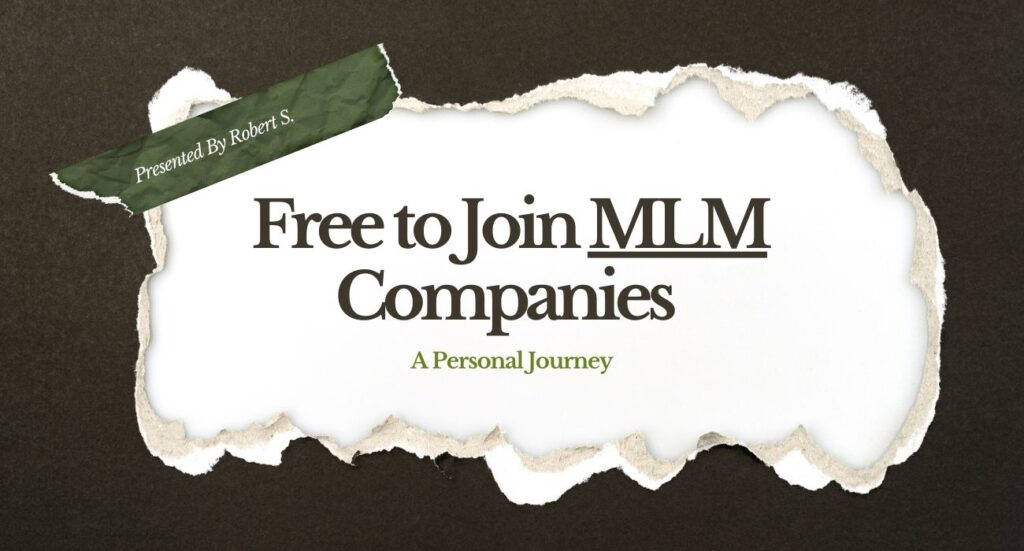 Joining Free MLM Companies