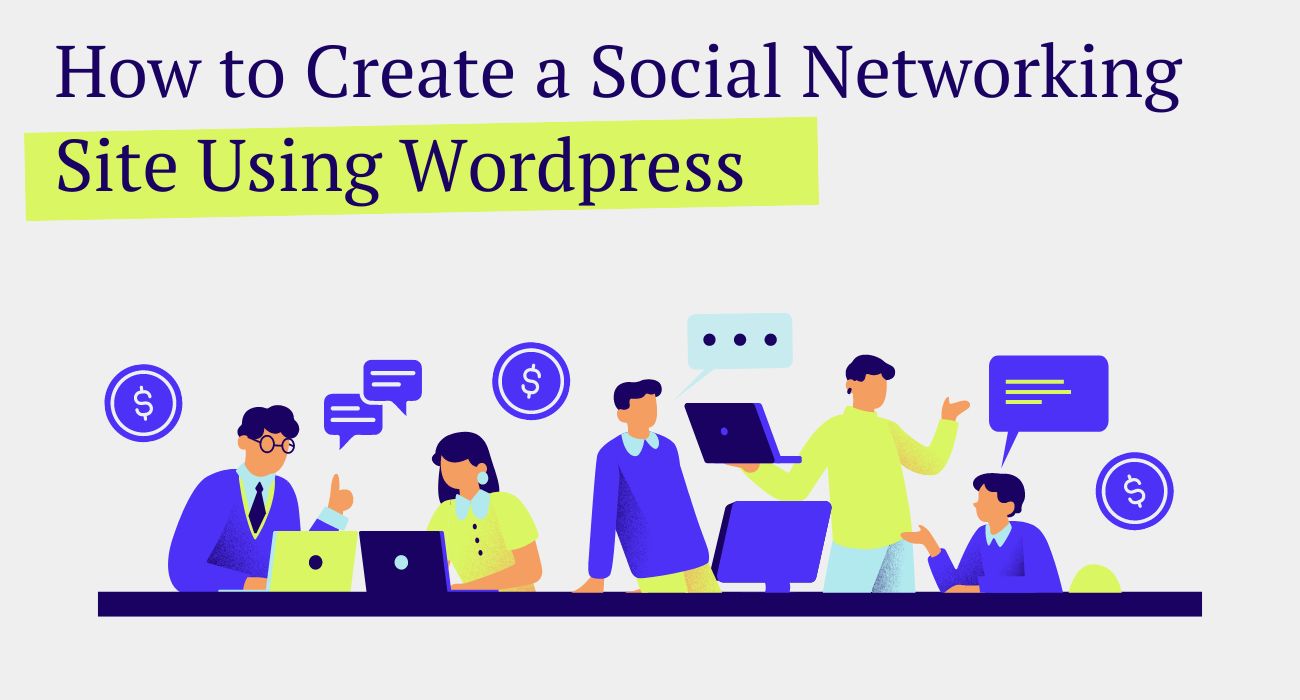 Social Networking Site WordPress